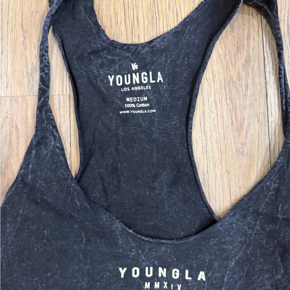 YoungLA Men's Stringers - Black, Teal, Light Blue - Picture 10 of 10